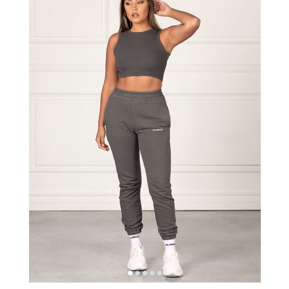 Unlabeled Women's Charcoal Jogger Pants